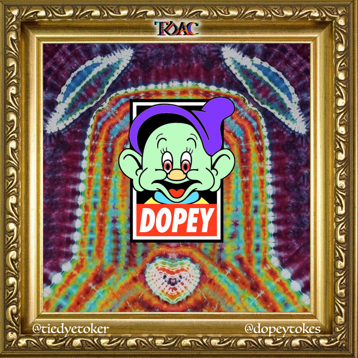 Tiedyeartcollective x Dopeytokes Moodmat